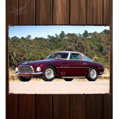 Металлическая табличка Ferrari 375 America Vignale Coupe (0327AL)